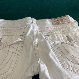 True Religion Jeans, White, Pristine